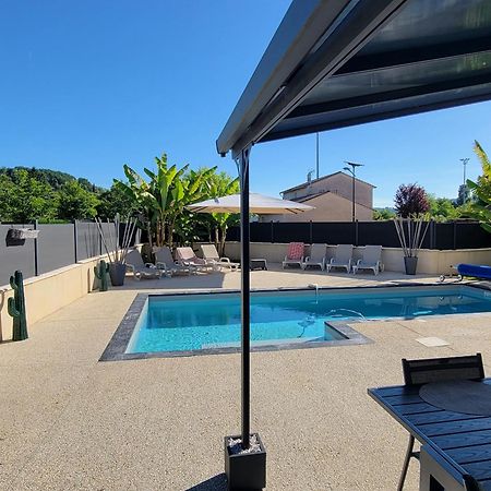 Villa Des Oliviers Sublime Villa Avec Piscine Chauffee Et Privee Et Baby Foot Bon-Encontre Exterior foto